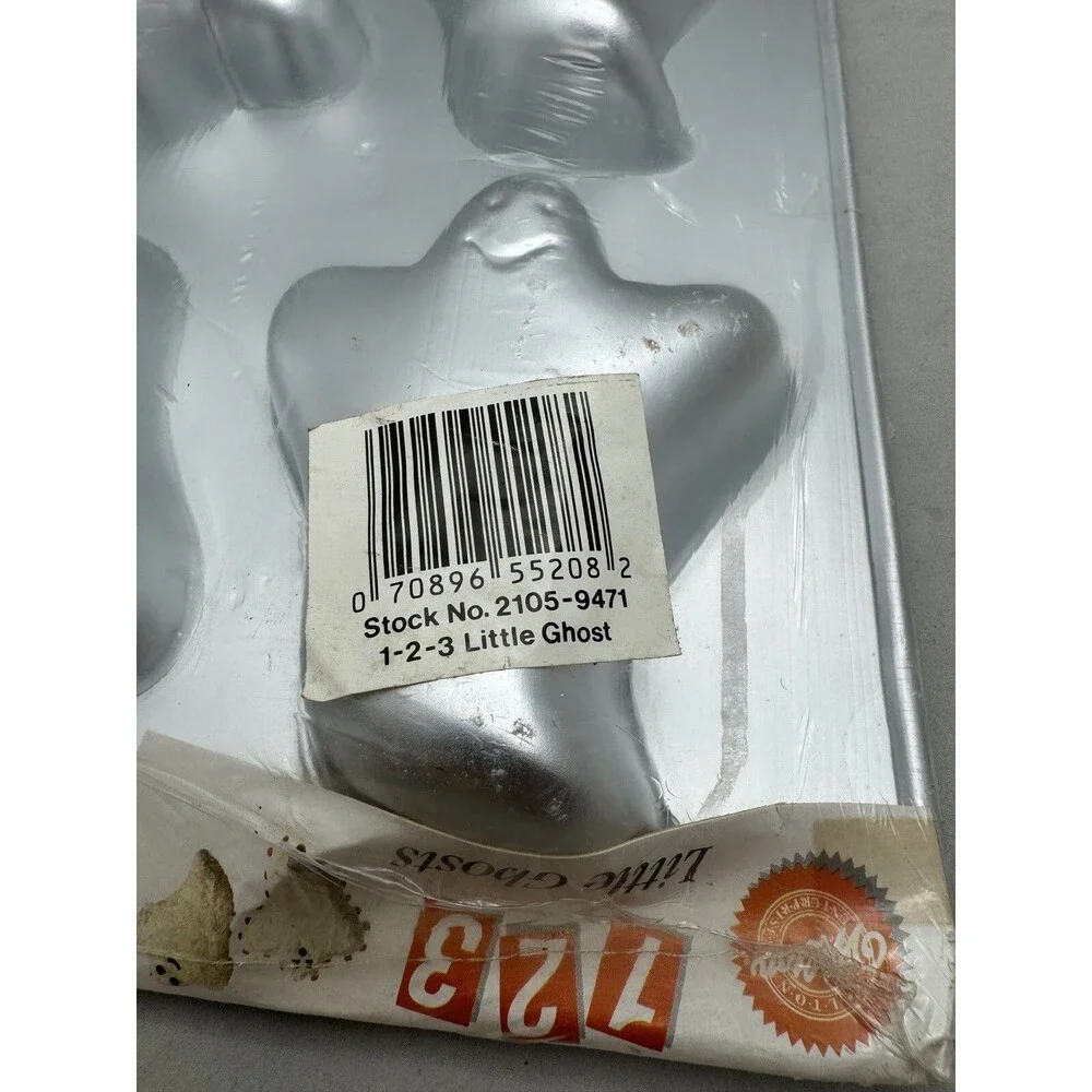 Wilton 1 2 3 Little Ghosts Pan 4-in-1 Wilton Pan #2105-9471 Cake Mold Baking